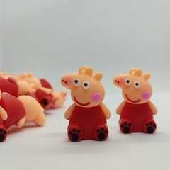 5 Peppa Pig Mediana de Goma