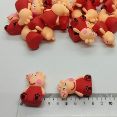5 Peppa Pig Mediana de Goma - comprar online