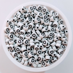 Corazón Pastilla Silueta Negra
