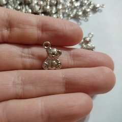 10 Dijes de Metal Mini Osito Oso - comprar online