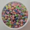 Letras Pastillas Fosforescente