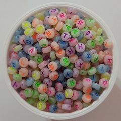 Letras Pastillas Fosforescente