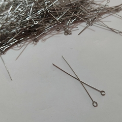 100u Alfiler con Rulo 5cm Acero Quirurgico