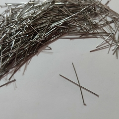 100u Alfiler con Tope 3,5cm Acero Quirúrgico