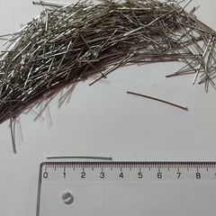 100u Alfiler con Tope 3,5cm Acero Quirúrgico - comprar online