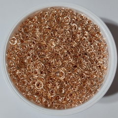 Argollas de Metal 6mm Gold Rose - comprar online
