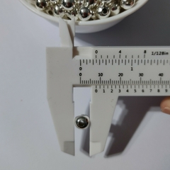Cuentas de Metal 8mm Plateadas - comprar online