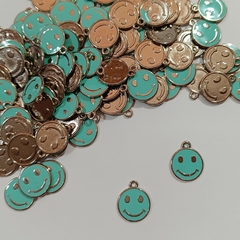 10u Dijes de Metal Carita Smile Esmaltado en internet