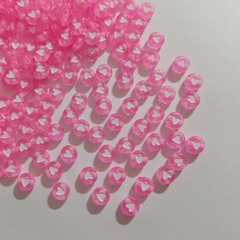 Corazon Pastilla Rosa Transparente - comprar online