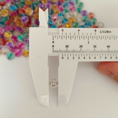Letras Pastillas Transparente con Colores en internet