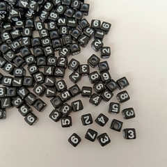 Numero Cuadrado Negro y Blanco - comprar online