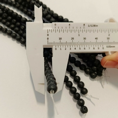 Tira de Piedra Volcánica 6mm - Entre Hilos y Cuentas