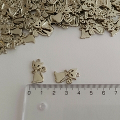 10 Dije de Metal Gato Mini - comprar online