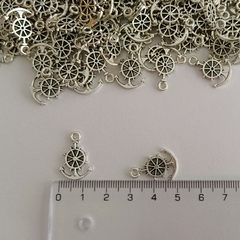 15 Dije de Metal Ancla c/ Timón - comprar online