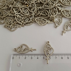 10 Dije de Metal Rosario Virgen Niña - comprar online