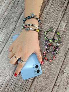 Pulsera Ojos Turcos - Entre Hilos y Cuentas