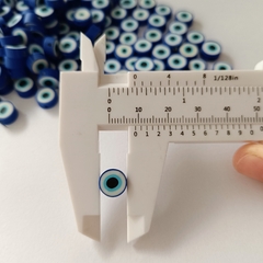10 Fimos Ojos Turcos Azules - comprar online