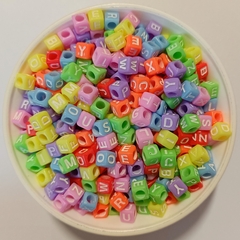 Letras Cuadradas Colores Pasteles