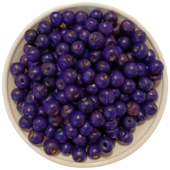 Cuentas 8mm de Madera por Color - comprar online