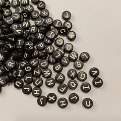 Letras Pastillas 10mm Negro y Blanco - comprar online