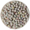 Emoji Redondo Blanco con Colores