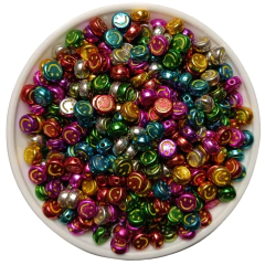 Caritas Chicas Colores Metalicos