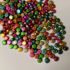 Caritas Chicas Colores Metalicos - comprar online
