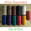 Hilos Encerados Lurex 70mt