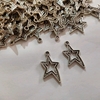10 Dijes Estrella Colgante
