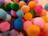 Pompones de Felpa 20mm