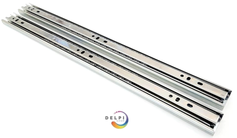 Correderas Telescopicas 30 Cm Para 20 Kg 5 Pares Guia Cajon zincada 3cm alto