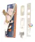 Cerradura para Porton Corredizo 2 unidades Puerta corrediza , para rejas caja Angosta reforzada - Delpishop  herrajes y accesorios para baños