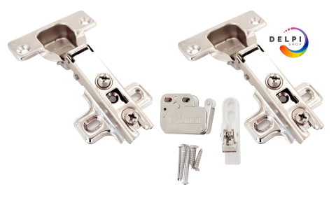 Bisagras Cazoleta 35mm Codo 0 Push On 10 Bisagra 5 Reten Tip