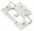 Bisagras Omega Acero Inoxidable 100 X 75mm 20 Unid Reforzada