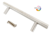 Manija Barral 96 Mm Acero Inoxidable 25 Unidad Mueble Cajón