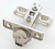 Bisagras Mueble Cazoleta 26mm Codo 0 Cocina Baño 100 Unidad