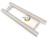 Manijon Para Puerta Frente doble 50cm x 3.8cm acero inoxidable Calidad - tienda online