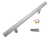 Manija Barral 96 Mm Cromo Mate Puerta Mueble 10 Unidades