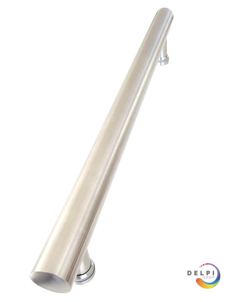 Manijon para Puerta simple Acero Inoxidable 30cm 3.8cm Diametro Excelente Calidad