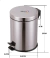 Porta Residuo Cesto Acero Inoxidable Con Pedal 3 Litros - comprar online