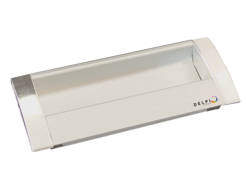 Manijas Tiradores Cubeta 96mm Aluminio Moderna 25 Unidades