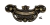 Manijas Tiradores Bronce Viejo Volcable Vintage 1 Und Zamak