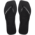 Havaianas Slim Square Logo Metallic Negro