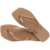Havaianas Slim Square Logo Metallic Rose Gold - Fira Line