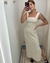 Vestido Midi Antônia Linho Natural - Odara