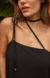 Bata Vestido Assimétrico Preto na internet