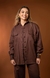 Camisa Oversized Marrom - comprar online