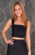 Imagem do Cropped Helena Linho Preto