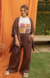 Kimono Mari Marrom - comprar online