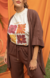 Kimono Mari Marrom na internet
